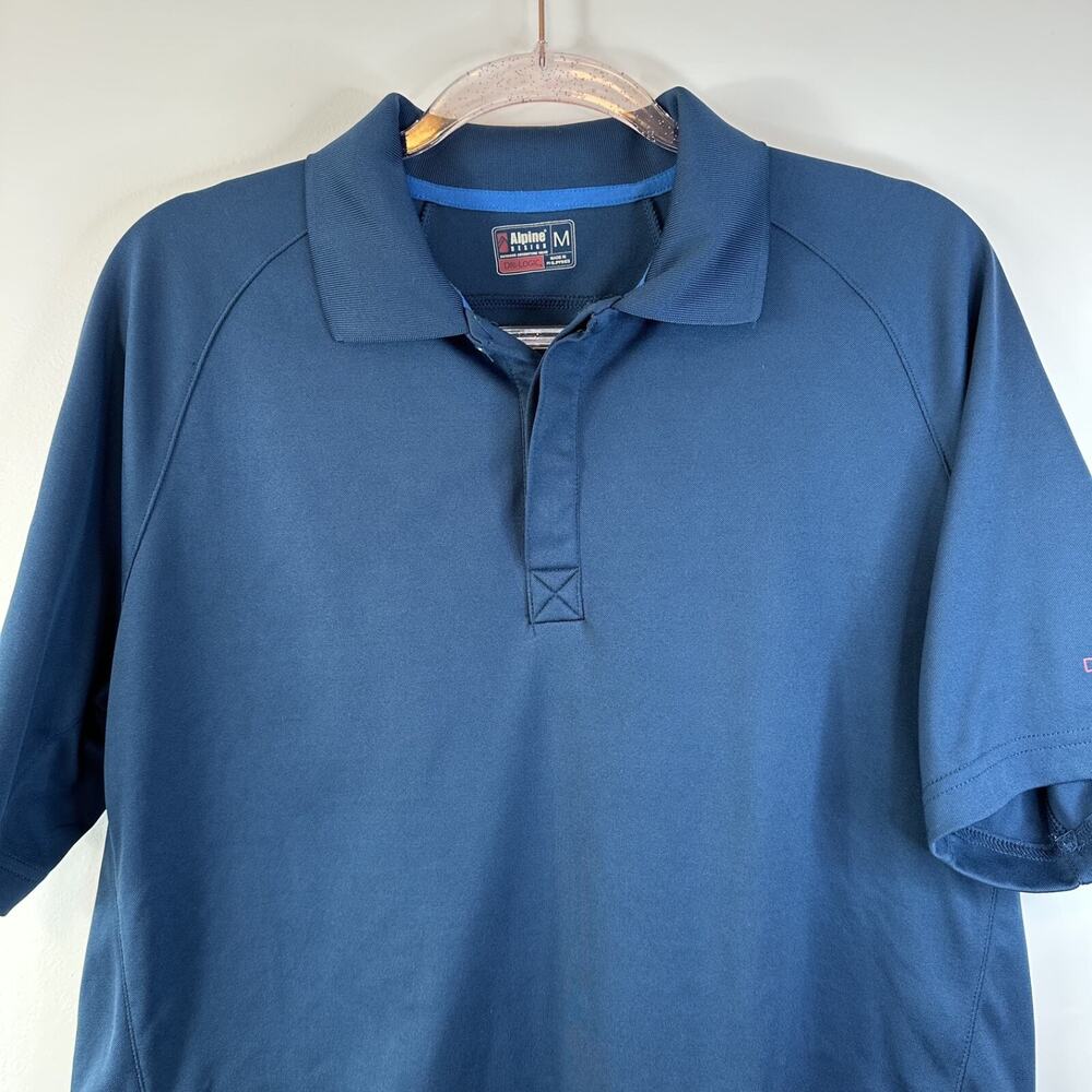 Alpine Design | Men’s Size Medium Polo T-shirt Dry Logic